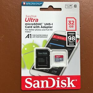 SanDisk Memory MicroSDХC Card 32GB UHS-1 CLASS 10 + адапте SanDisk Memory MicroSDХC Card 32GB UHS-1 CLASS 10 + адапте