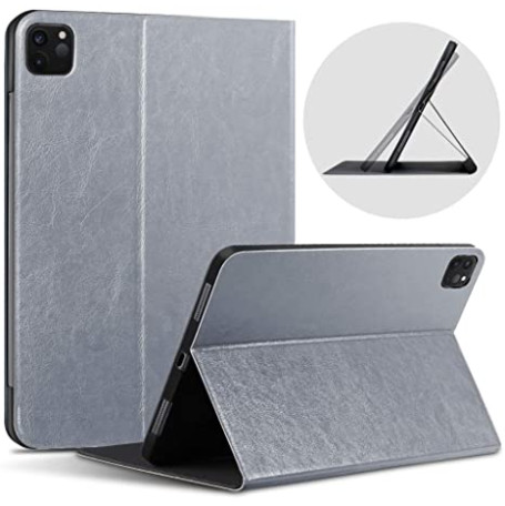 Калъф тефтер X-Level KITE /Сив/ за iPad 5 / 6 / 7 / 8 / 9  (9.7')