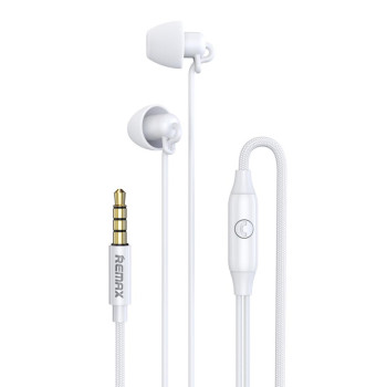 Handsfree Remax RM-208 (3.5mm)  /Бял/