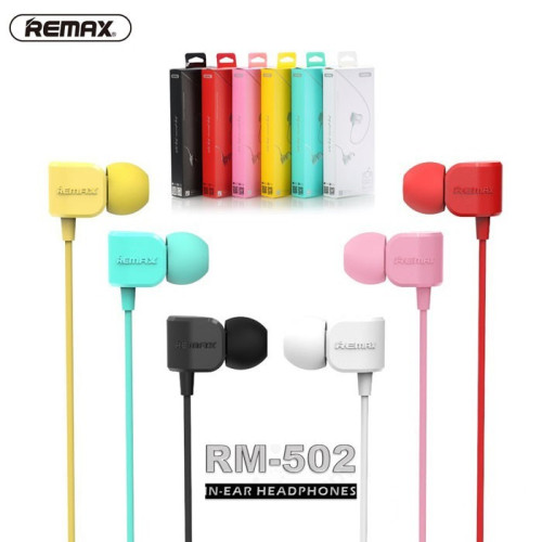 Handsfree Remax RM-502 (3.5mm)  /Жълт/