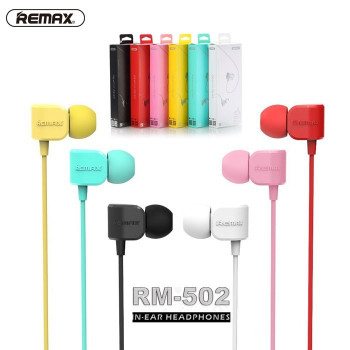 Handsfree Remax RM-502 (3.5mm)  /Червен/