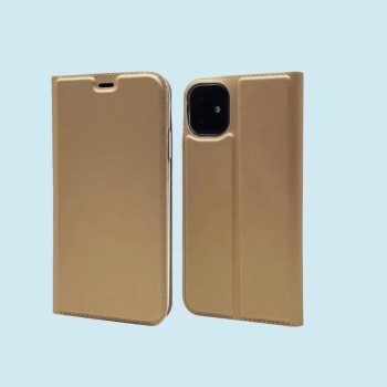 Калъф тефтер MAGNET BOOK  /Златен/ за Huawei Y5p