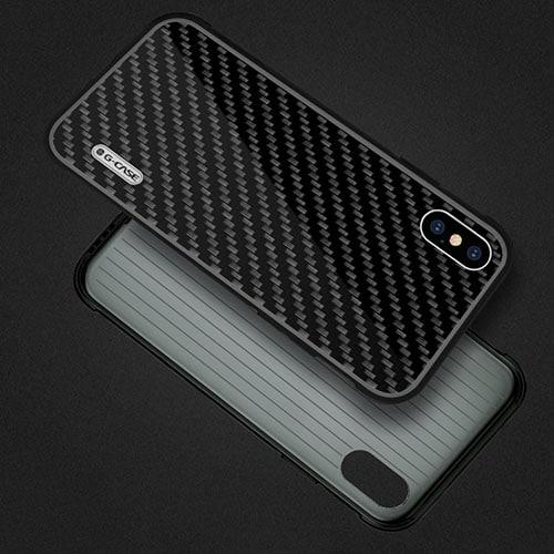 Калъф G-Case Carbon Fiber /Черен/ за iPhone XR 6.1