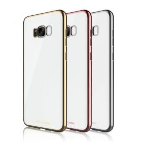 Калъф G-Case Plating /Сребърен/ за Samsung S20 (G980)