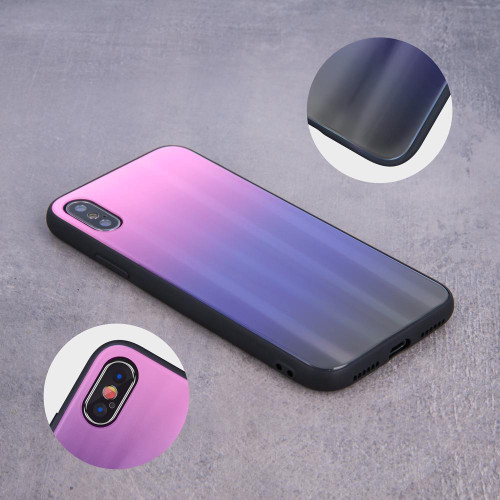 Калъф Aurora Glass Case /Розов/ за Samsung A42 5G (A426)