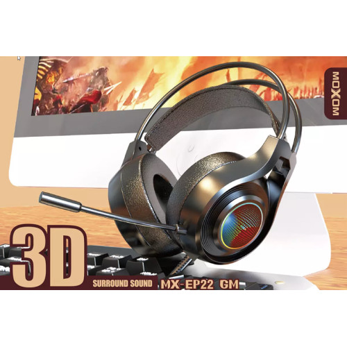 Handsfree MOXOM слушалки  Game Stereo MX-EP22 /Черни/