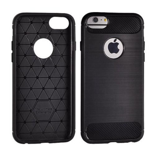 Калъф NEW Карбон за Samsung S21 Plus (G996)  / Черен /
