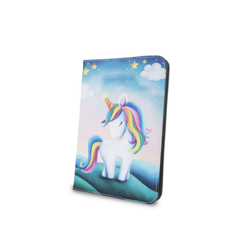 Калъф тефтер универсален / Unicorn / за Таблет 7-8`