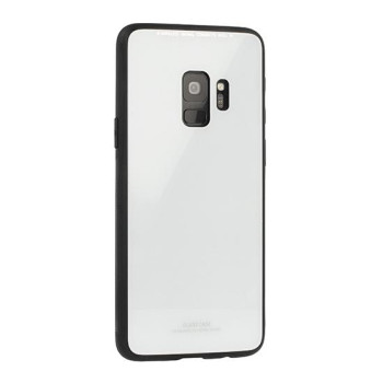 Калъф Glass Case /Бял/ за Xiaomi Mi 10T