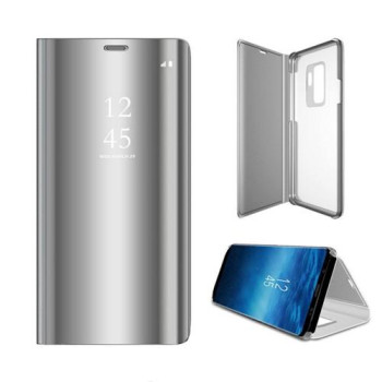 Калъф тефтер Clear View Cover NEW /Сребърен/ за Xiaomi Redmi Note 9s / 9 PRO Калъф тефтер Clear View Cover NEW /Сребърен/ за Xiaomi Redmi Note 9s / 9 PRO