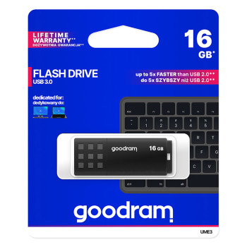 USB Flash памет 16GB GOODRAM TWISTER PENDRIVE USB 3.0 Чере