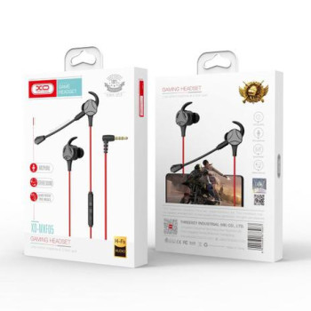 XO-MKF05 Game Headset 3.5mm /Червен/