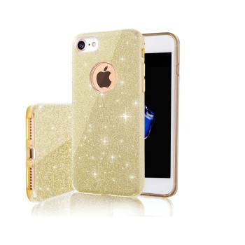 Калъф Glitter 3в1 за Xiaomi Redmi 9T / Златен /