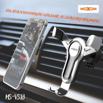 Стойка за автомобил MOXOM-MX-VS18 / Сребърен /