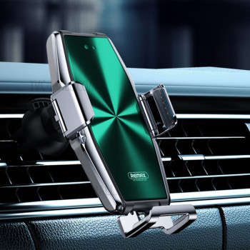 Стойка за Автомобил Remax / WIRELESS CHARGING 15W / RM-C49 / Зелен /
