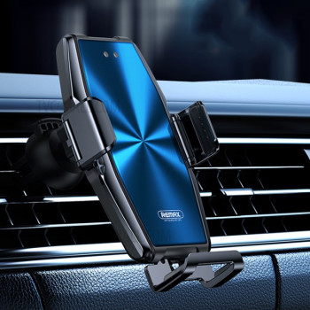 Стойка за Автомобил Remax / WIRELESS CHARGING 15W / RM-C49 / Син /