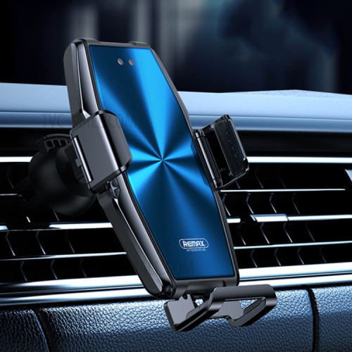 Стойка за Автомобил Remax / WIRELESS CHARGING 15W / RM-C49 / Син /
