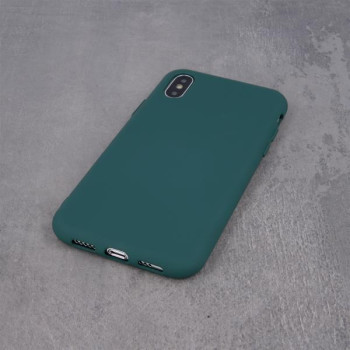 Калъф силикон /Зелен мат/ за Xiaomi Redmi Note 10 / Redmi Note 10S