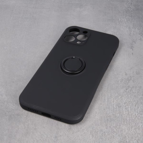 Калъф силикон Finger Grip Черен за Xiaomi Mi 11 Lite 4G / 11 Lite 5G
