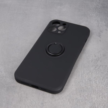 Калъф силикон Finger Grip Черен за Xiaomi Redmi Note 10 4G / 10s