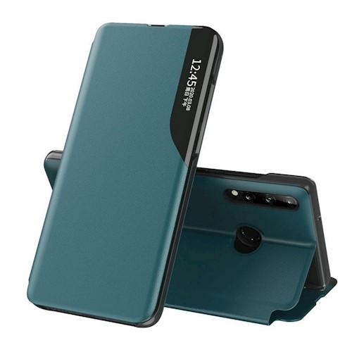 Калъф тефтер Smart View TPU  /Зелен/ за Xiaomi Redmi Note 10 4G / Redmi Note 10S