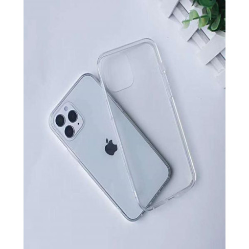 Калъф Акрилен Силикон Рамка /Прозрачен/ за iPhone 13 Pro / 6.1