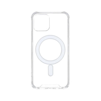 Калъф силикон Dfans MagSafe /Прозрачен/ за iPhone 13 6.1