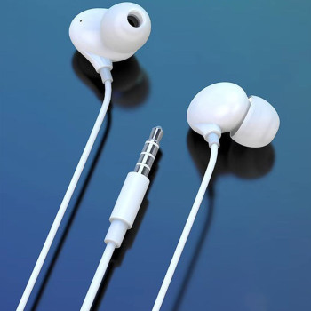 Handsfree Dprui MX-650 3.5 жак  /Бял/