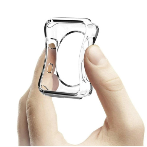 Силиконов калъф за Apple Watch 40mm /Прозрачен/