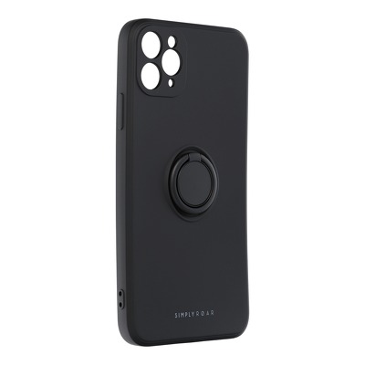 Калъф силикон Roar Amber Finger Grip Черен за Xiaomi Mi 11 Lite 4G / 11 Lite 5G