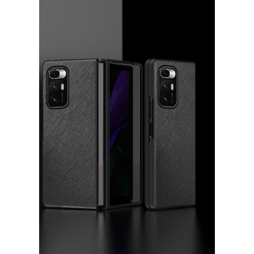 Калъф PVC като кожа /Черен/ за Samsung /SM-F926B/ Galaxy Z FOLD 3 5G
