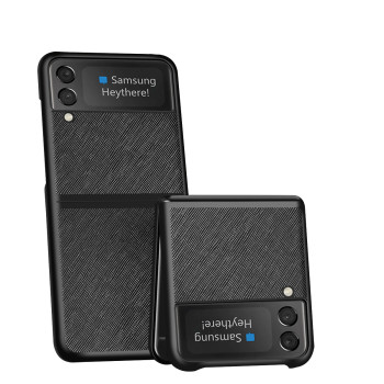 Калъф PVC като кожа /Черен/ за Samsung /SM-F711B/ Galaxy Z Flip 3 Калъф PVC като кожа /Черен/ за Samsung /SM-F711B/ Galaxy Z Flip 3