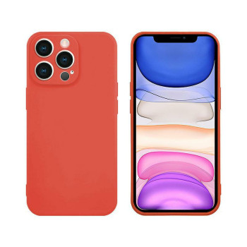 Калъф силикон TINT / Червен / за Xiaomi Mi 11T