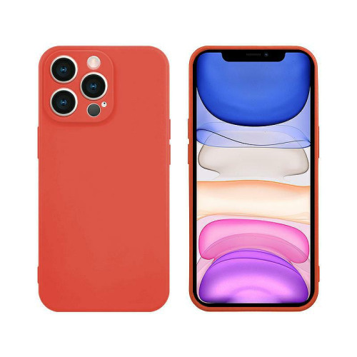 Калъф силикон TINT / Червен / за Xiaomi Mi 11T