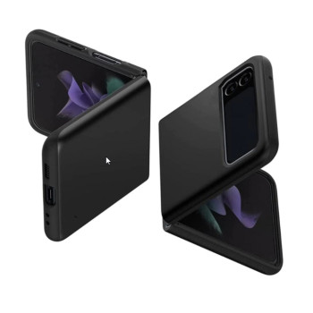 Калъф PVC FOLD CASE / Черен / за Samsung /SM-F711B/ Galaxy Z Flip 3 Калъф PVC FOLD CASE / Черен / за Samsung /SM-F711B/ Galaxy Z Flip 3