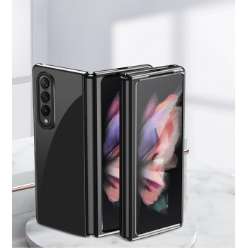 Калъф PVC Прозрaчен /Зелена Рамка/ за Samsung /SM-F926B/ Galaxy Z FOLD 3 5G