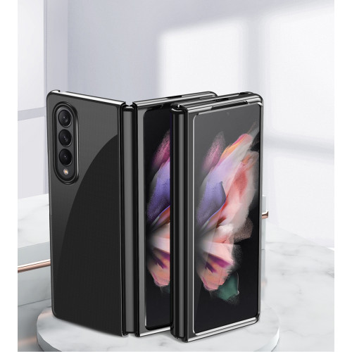 Калъф PVC Прозрaчен /Зелена Рамка/ за Samsung /SM-F926B/ Galaxy Z FOLD 3 5G