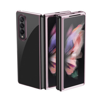 Калъф PVC Прозрaчен /Розова Рамка/ за Samsung /SM-F926B/ Galaxy Z FOLD 3 5G