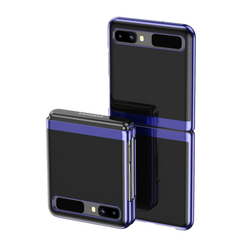 Калъф PVC Прозрачен /Лилава Рамка/ за Samsung /SM-F711B/ Galaxy Z Flip 3
