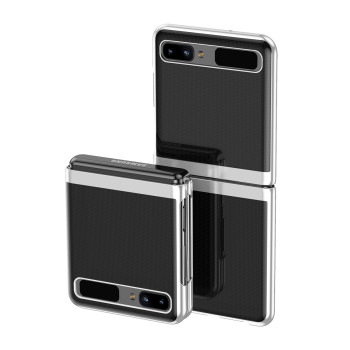 Калъф PVC Прозрачен /Сребърна Рамка/ за Samsung /SM-F711B/ Galaxy Z Flip 3