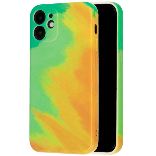 Калъф TPU Protect INK модел 6 / Зелен / за Samsung S21 (G990)
