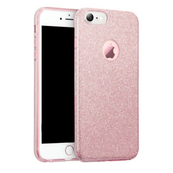 Калъф силикон Shining case /Розов/ за Huawei P40 Lite
