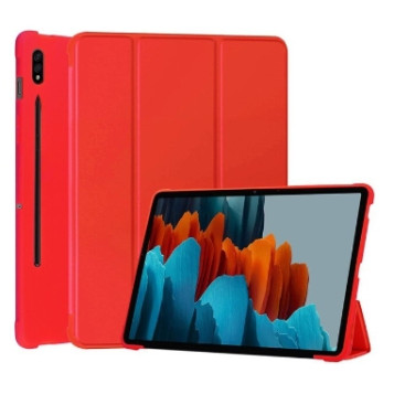 Калъф Таблет Smart /Червен/ за Samsung Tab S7 Plus / S8 Plus / T970 / T975 / T976B0 / T730