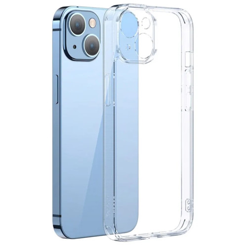 Калъф + протектор BASEUS 2в1 PVC SUPERCERAMIC Case за iPhone 14 Pro Max 6.7 / Прозрачен /