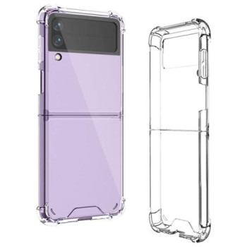 Калъф PVC TPU Прозрачен за Samsung /SM-F721B/ Galaxy Z Flip 4 Калъф PVC TPU Прозрачен за Samsung /SM-F721B/ Galaxy Z Flip 4