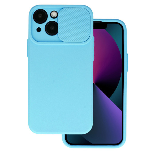 Калъф Camshield силикон / Светлосин / за Samsung A13 4G (A135F)