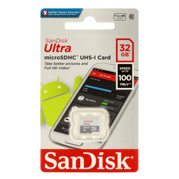 SanDisk Memory MicroSDХC Card 32GB UHS-1 CLASS 10 SanDisk Memory MicroSDХC Card 32GB UHS-1 CLASS 10