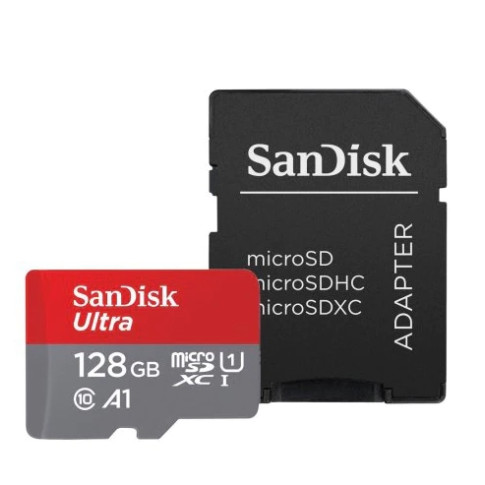 SanDisk Memory MicroSDXC Card 128GB UHS-1 CLASS 10 + адапте
