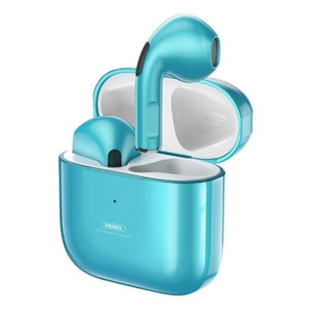 Bluetooth Handsfree Wireless Remax Zinc Alloy TWS-10i /Син/ Bluetooth Handsfree Wireless Remax Zinc Alloy TWS-10i /Син/