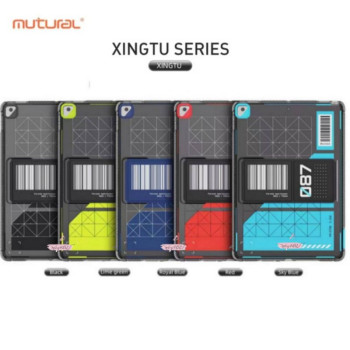 Калъф PVC Mutural Xingtu за iPad 10.2 / 10.5 / Лайм /